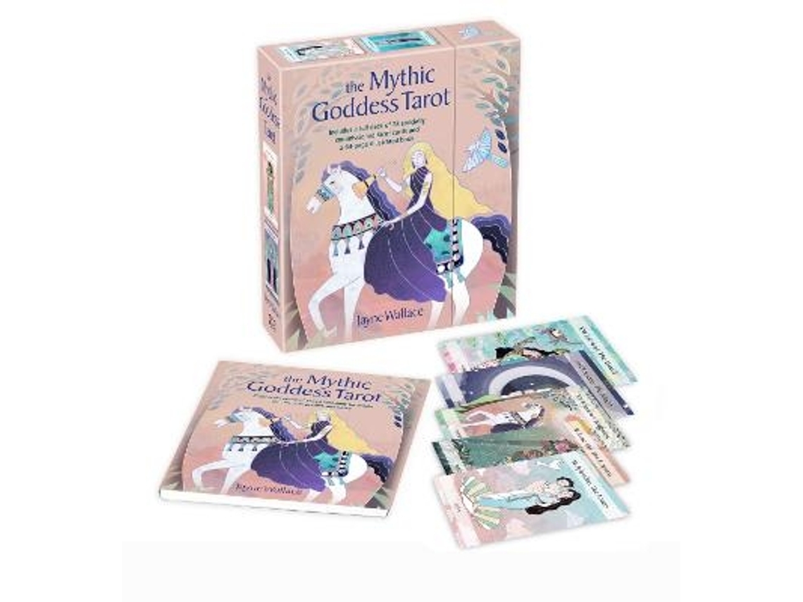 Livro The Mythic Goddess Tarot: Includes a Full Deck of 78 Specially Commissioned Tarot Cards and a 64-Page Illustrated Book (Inglês)