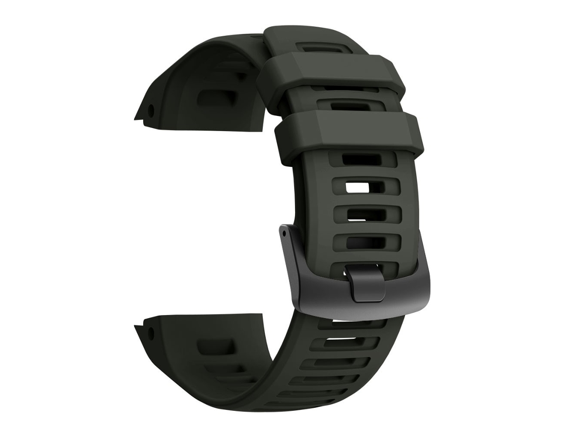 Bracelete Silicone para Garmin Instinct Cinza