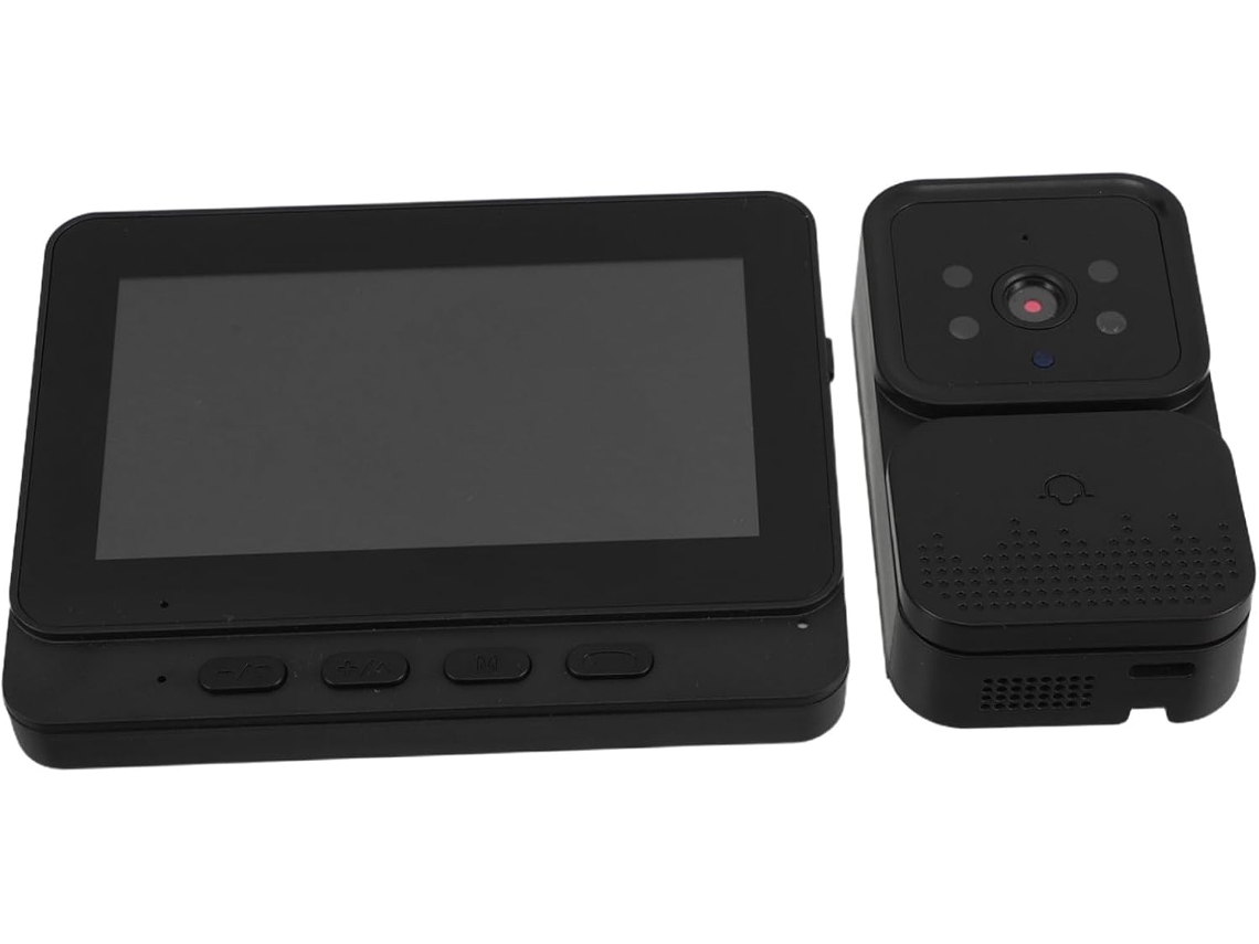 Sonnette Vidéo Avec Écran Interphone Bidirectionnel Système de Sécurité Pour Maison Installation SFUSHOS
