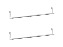 Curtain Rail, Curtain Rails Vidaxl Prateado Alumínio (40-60 Cm)