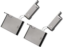 2 Dobradiças Ocultas Para Armário, 25kg, Ajustáveis, Com Fechamento