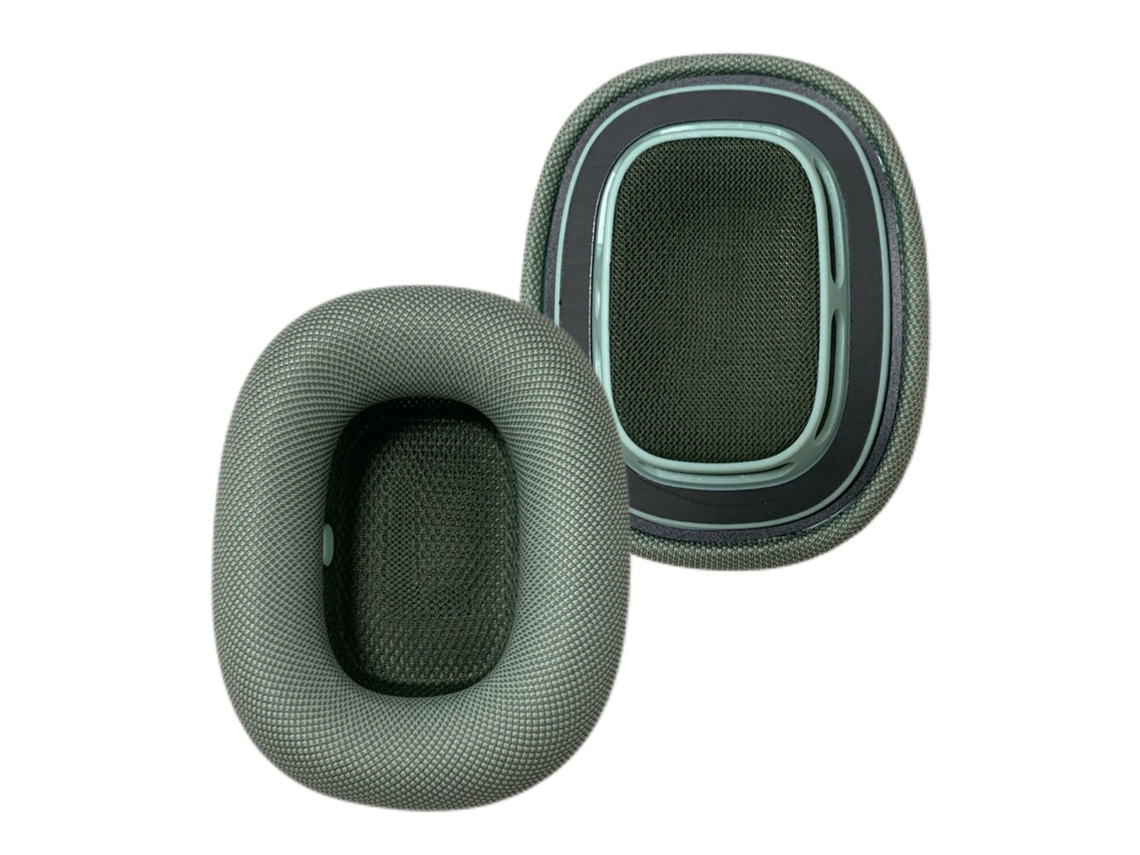 Ponteiras Auriculares/pano De Limpeza De Reposição Para Apple Airpods Max De 2ª Geração, Cor Verde Vibrante, Versão Original 2 Unidades Yunzii