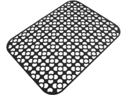 Tapete de silicone transparente Nuobesty, resistente ao calor e adequado para lava-louças, antiderrapante e protetor.