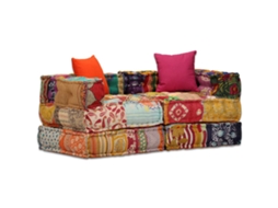 Pouffe, Pouffes Vidaxl Multicolor Tecido (n/a)