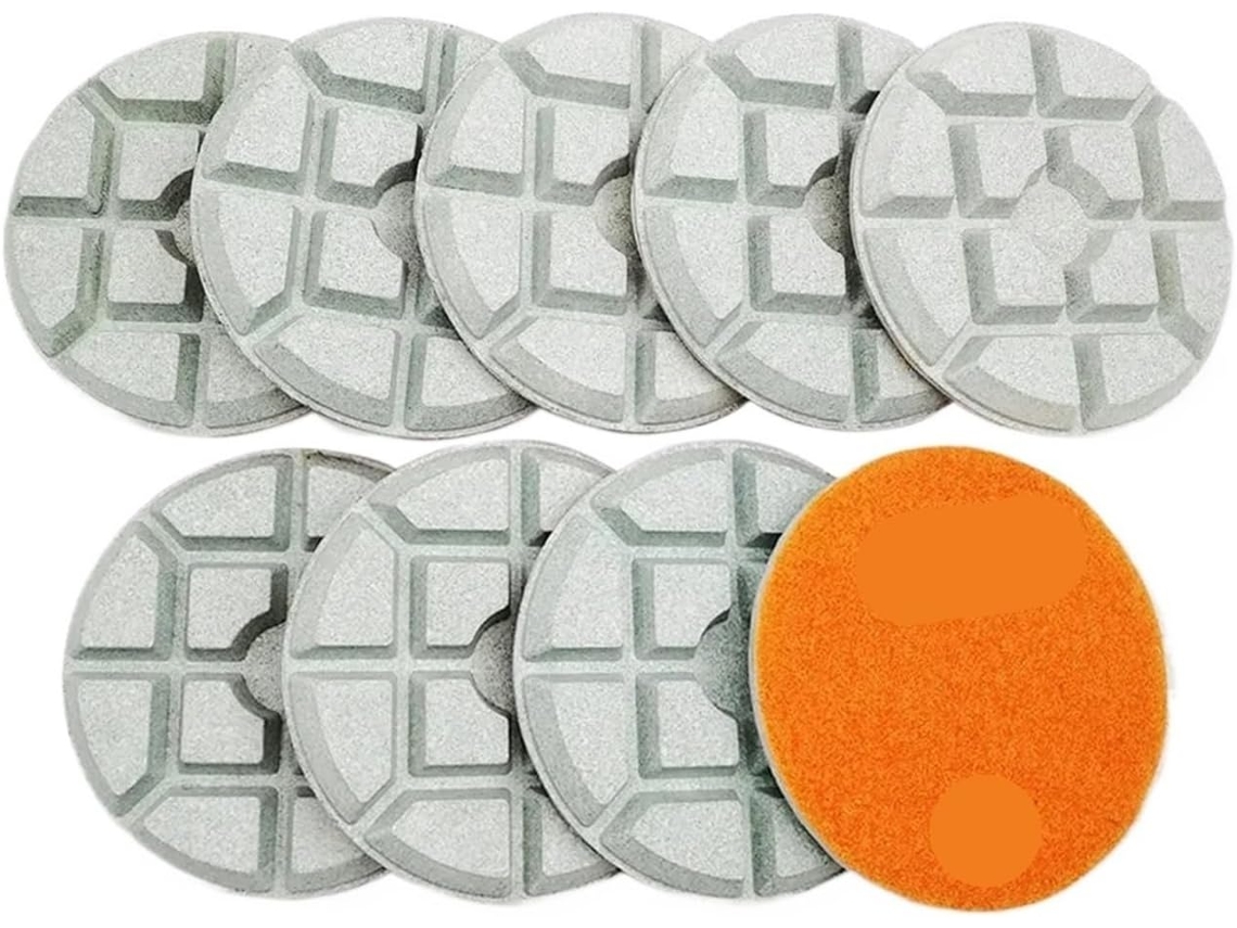 Kit De Boinas Polimento, Encaixe Universal, 80 Mm, Para Tratamento