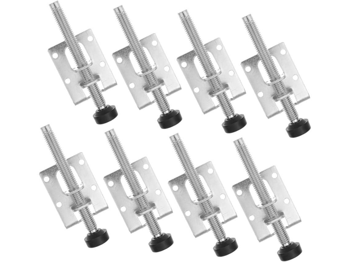 Conjunto De 8 Pés Niveladores Ajustáveis Para Móveis, Grandes E Antiderrapantes, Para Armários E Mesas, Ideais Para
