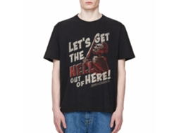 Rockinstone Army Of Darkness Movie Out Of Here Black Adult T-shirt Size:xxl