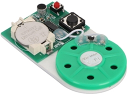Generic Bouton Diy Module Puce Sonore D'enregistrement 25 Secondes Longue Lumière Lors L'enregistrement Pour