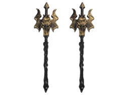 2 Peças de Adereços de Garfo Do Diabo para Decorações de Halloween ALLINLESS