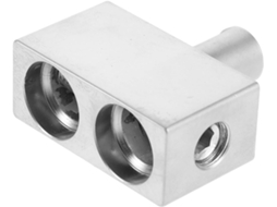 Conector de terminal de áudio automotivo em liga de alumínio laminado