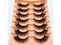 7 Novos Modelos de Pestanas Postiças Alongadas e Espessas, com Efeito 3d Pelo Marta, Ideais para Cosméticos Impermeável Multifuncional STELASPLEN
