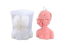 2026 molde de Cera Corporal Femenina En Silicona para Fabricar Velas Torso Reutilizable