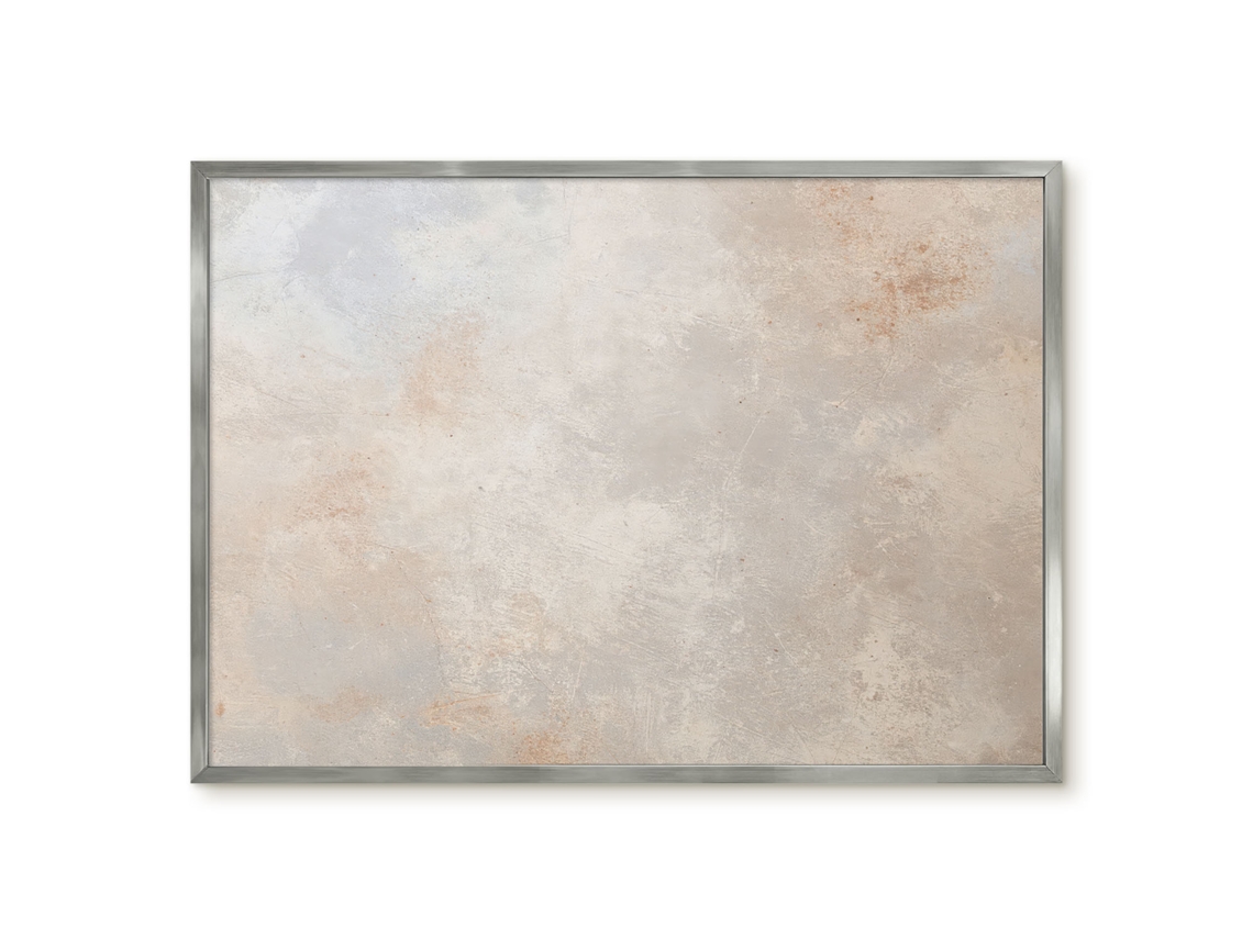 Quadro magnético de parede com padrão de madeira para quarto Espelharte (70x50 cm)