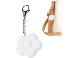 Adorável Luminária De Bolsa Recarregável Em Formato Flor Com Pingente.