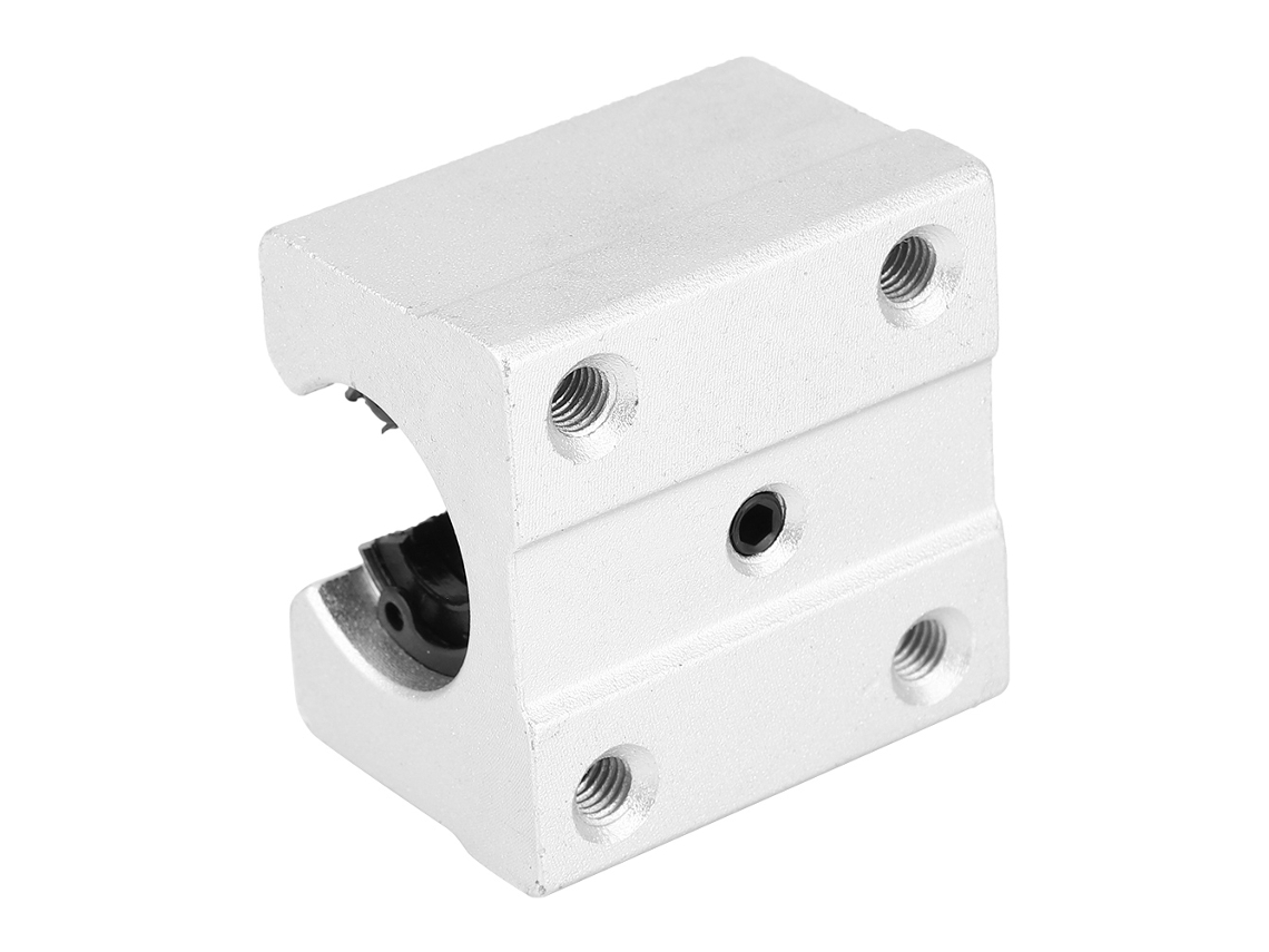 Bloco De Rolamento Linear Aberto De Alumínio 2pcs