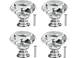 Puxador de Cristal com Formato Diamante BRILVIBERA