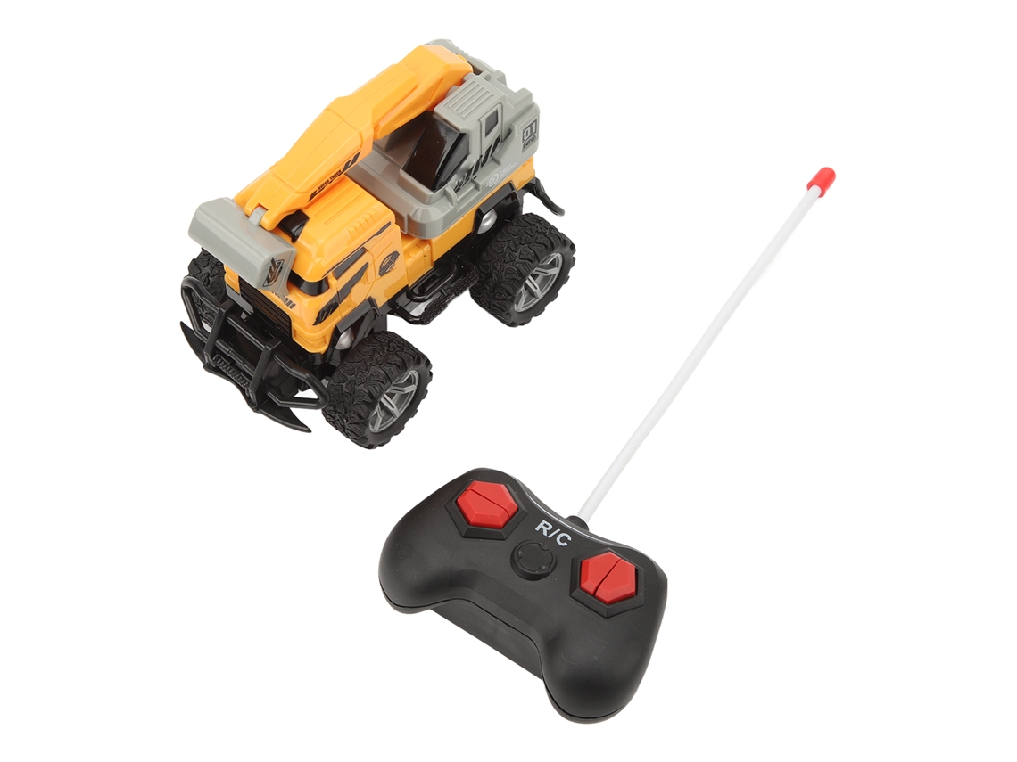 Escavadora Control Remoto 1:43 Com Luz, Brinquedo De Caminhão De Construção, Trator De Engenharia