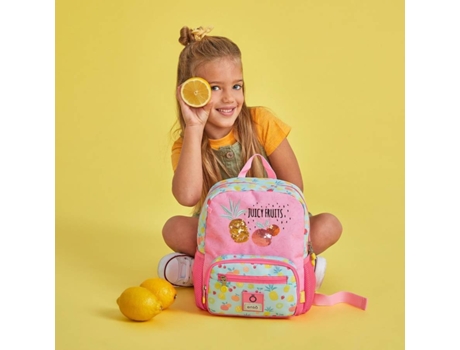 Mochila  Juicy Fruits Multicor Pequena (23x28x10cm)