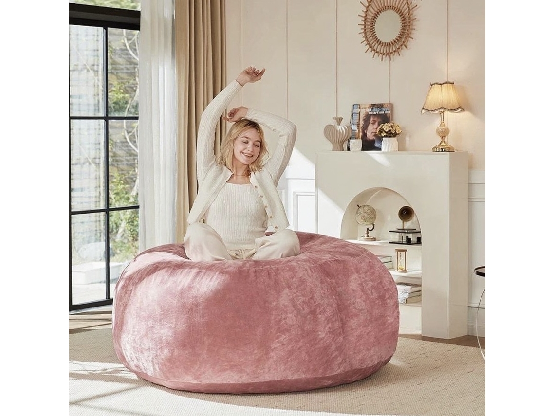 Puf De 6 Pés, Poltrona De Puff, Sofá Para Adultos, Poltrona De Leitura Macia E Confortável, Adequada Para Quarto, Varandas E Outros Lugares Cs