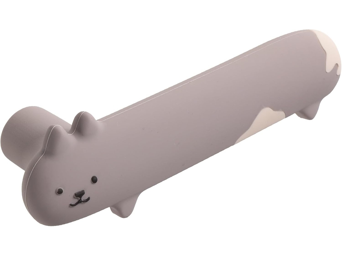 Capa Protetora De Silicone Para Maçaneta Porta Partykindom, Anticolisão, Protetora Para Maçaneta De Porta, Roxa E Cinza