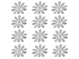 Adesivos de Parede LAXISCREED Girassol 3d Natal Casamento 12 Unid