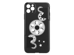 Capa para iPhone 11 Pro Max EOOCOO (estilo industrial, engrenagens)