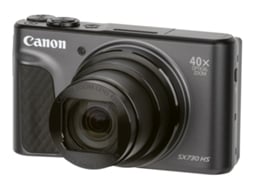 Máquina Fotográfica Bridge CANON Powershot SX730 HS (Preto - 20.3 MP - ISO: Auto até 3200 - Zoom Ótico: 40x)