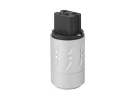 Conector De Energia Iec Platina Ouro 24k E Cobre Puro
