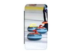 Capa Flip Curling Para Iphone 17 Pro Max