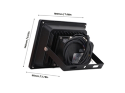 Laxiscreed Luzes Led Para Portões De Estacionamento, 12w, Iluminação 8m Com Sensor De Luz