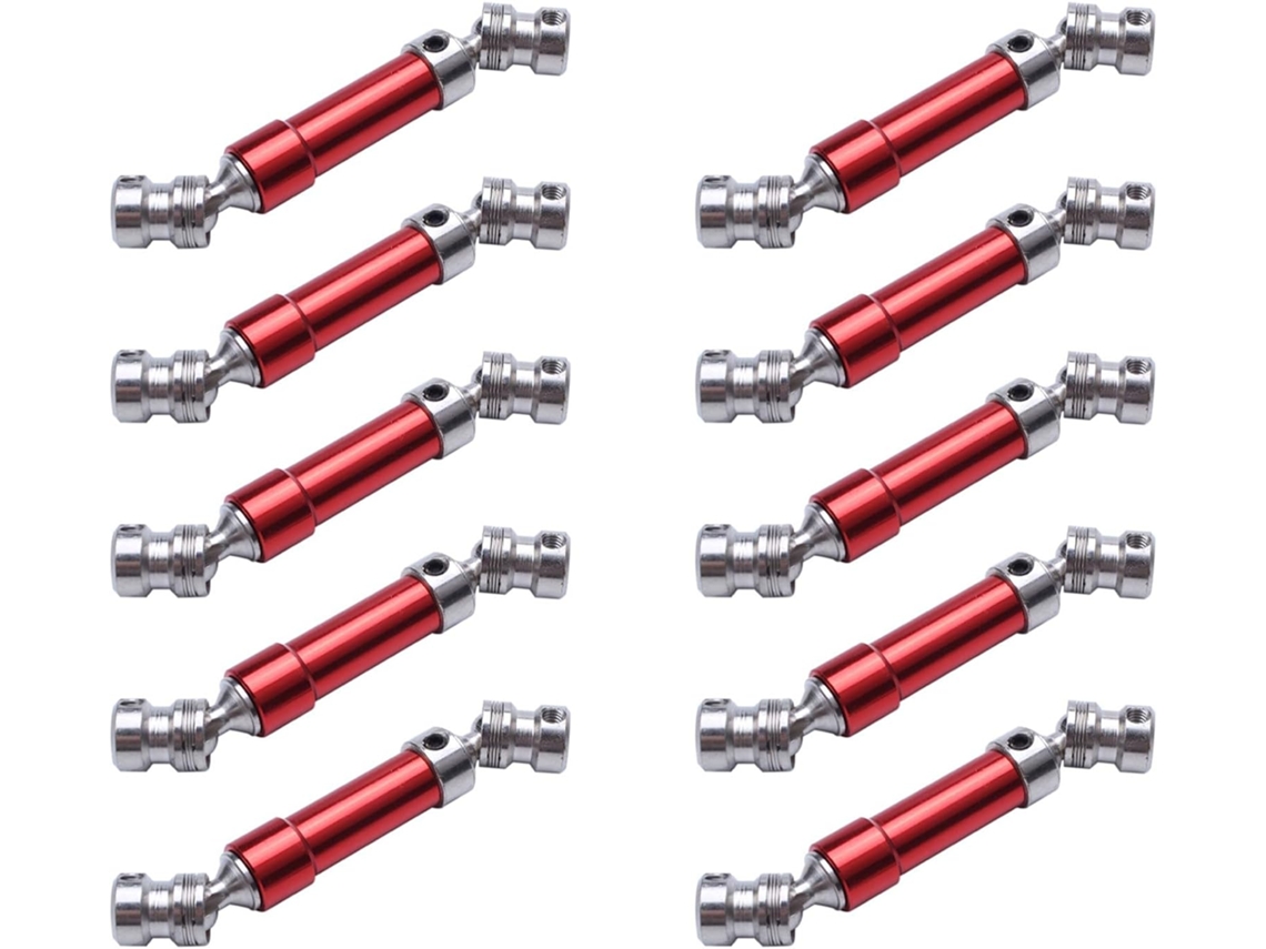Conjunto de 10 eixos de transmissão SFUSHOS para modelos 1:12