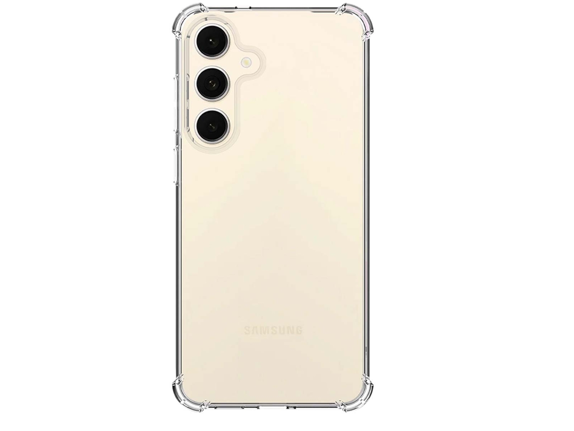 Samsung Capa Ultra Fina Para Galaxy S25 Fe Antichoque Flexível Transparente
