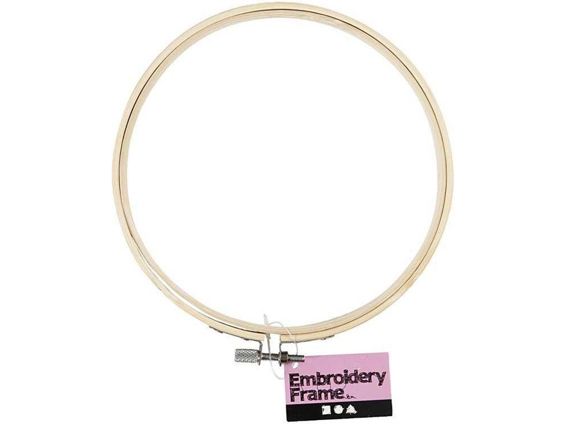 Moldura de Madeira para Bordados CREOTIME 15 cm