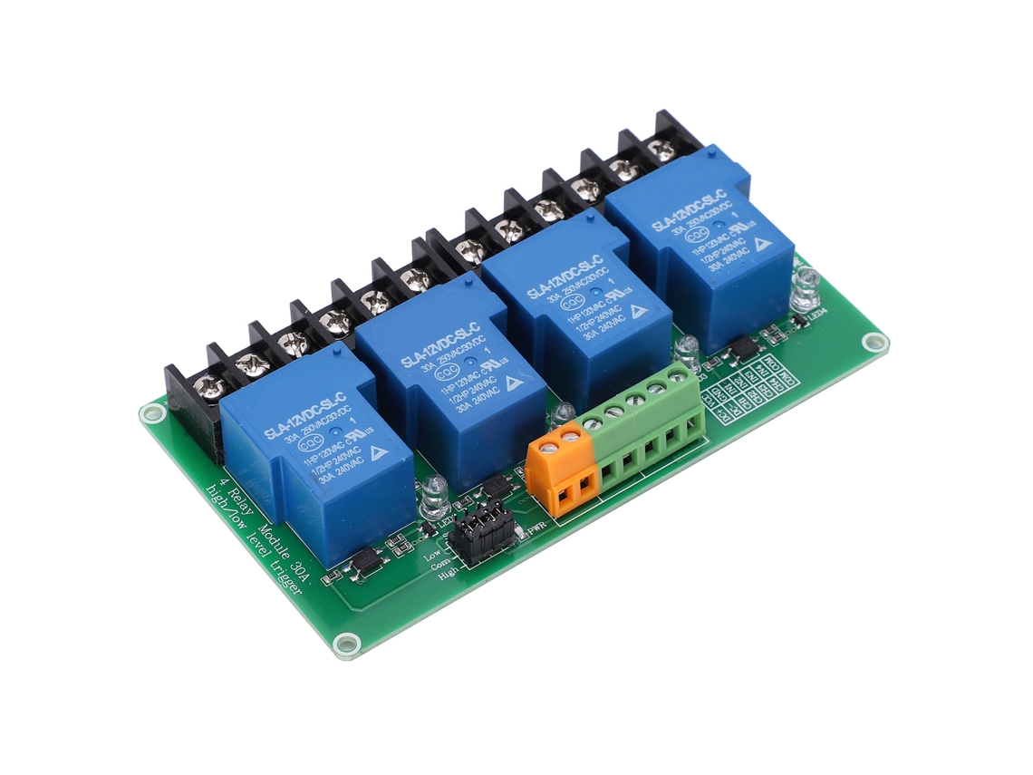 Módulo Rele 4 Canais Controle Automático 12v