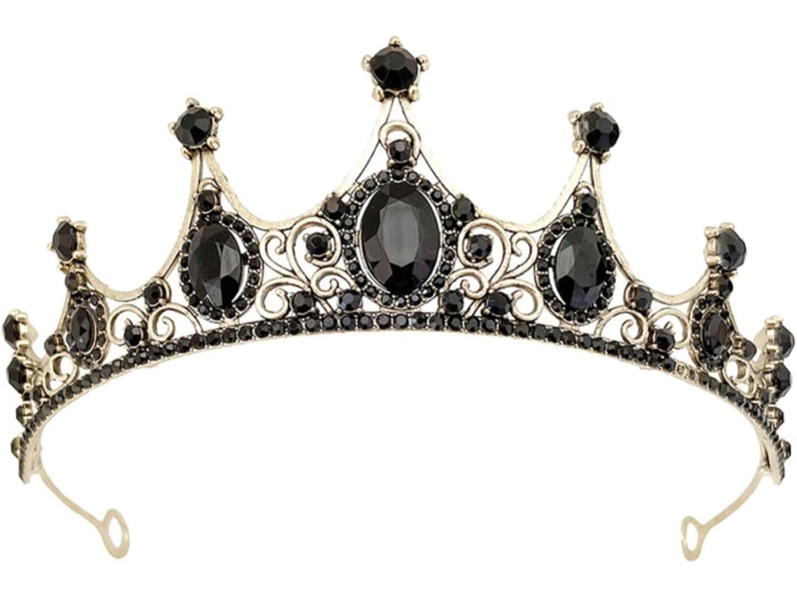 Coroa grande e tiara para acessórios de cabelo na faixa Zinco