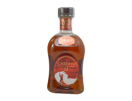 Whisky Single Malt CARDHU 200 Aniversary Wine Cask 12 Anos (0.7 L - 1 Unidade)