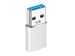Adaptador Usb 3.0 Tipo A Para Tipo C Prata*