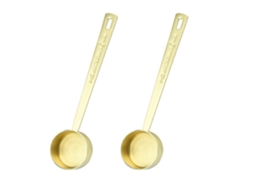 Conjunto de 2 Colheres Medidoras de Café em Aço Inoxidável 15Ml RNEMITERY