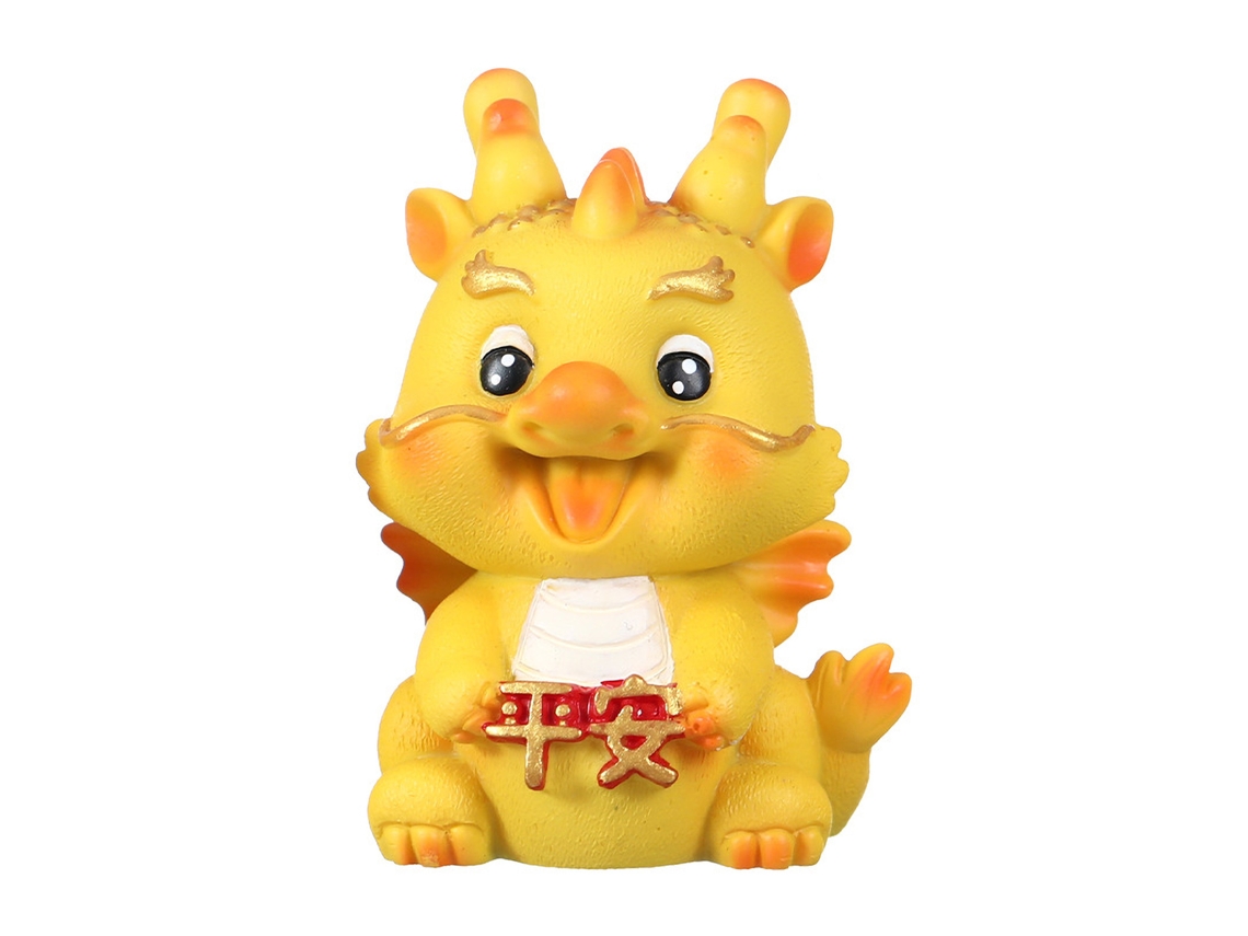 Laxiscreed Boneco De Dragão Decorativo Para Carro | Tema De Ano Novo Chinês