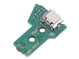 Placa de Carregamento USB para Controle PS4, Porta de Carregador
