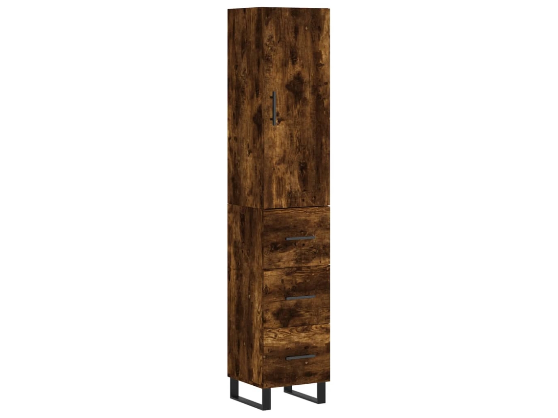 Highboard, Highboards Vidaxl Marrom Madeira Processada (n/a)
