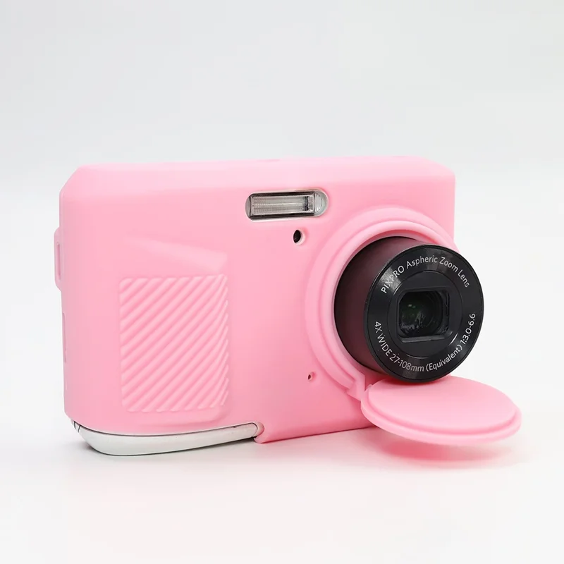Capa CHRUI para Kodak Pixpro Fz45 Silicone À Prova de Choque Rosa