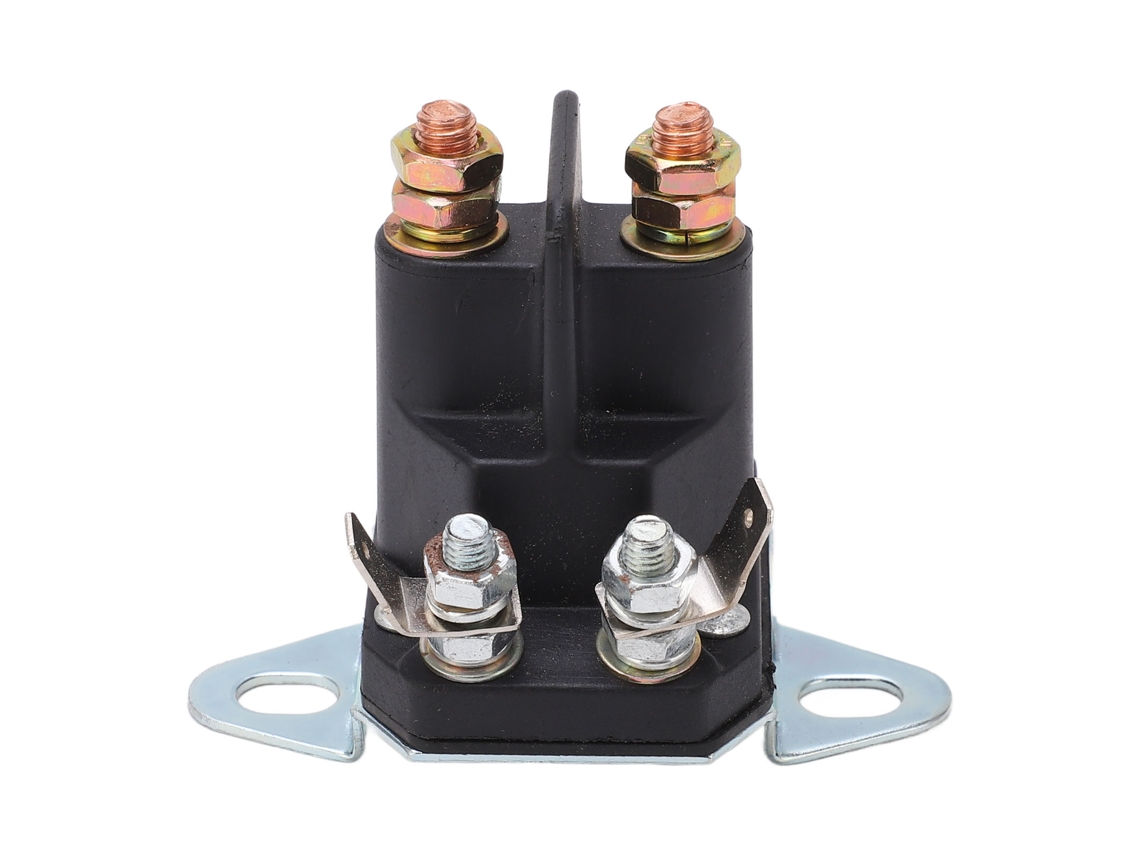 Relé Solenoide de Partida 12v com Bobina de Cobre e Capa Abs para Cortador de Grama e Veículos