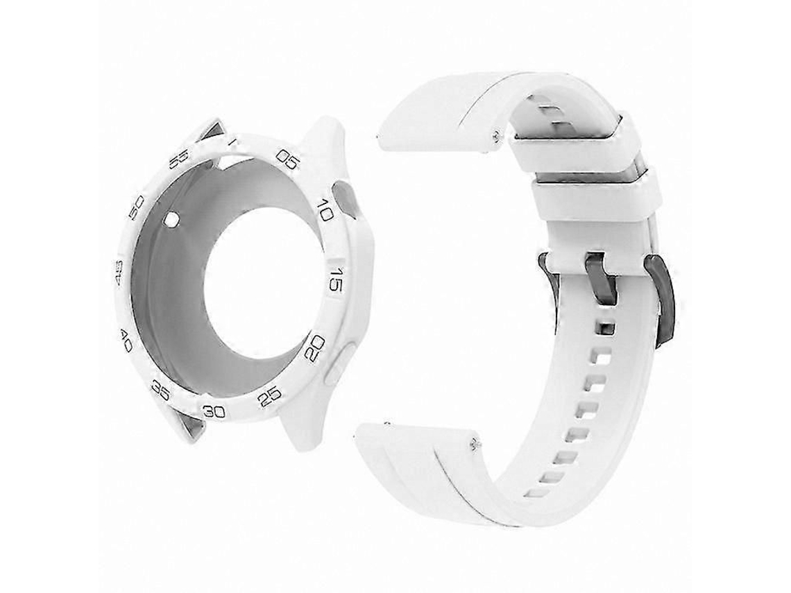Pulseira De Silicone Para Smartwatch De 46 Mm Com Capa Protetora.