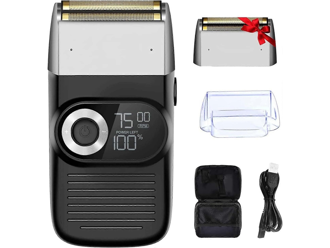 Barbeador De Cabeça Para Homens Carecas, 2 Em 1 Barbeador Elétrico Para Homens, Cortadores Planejados De 3 Velocidades Para Homens, Barbeador De