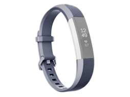 Pulseira De Silicone, Compatível Com Smartwatch Fitbit Alta, Comprimento Aproximado 23, 8 Cm, Cinza Chenille, Acabamento Moderno