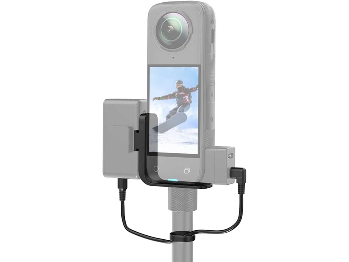 Suporte Externo Para Microfone Compatível Com Insta360 X5 E Dji Mic 2