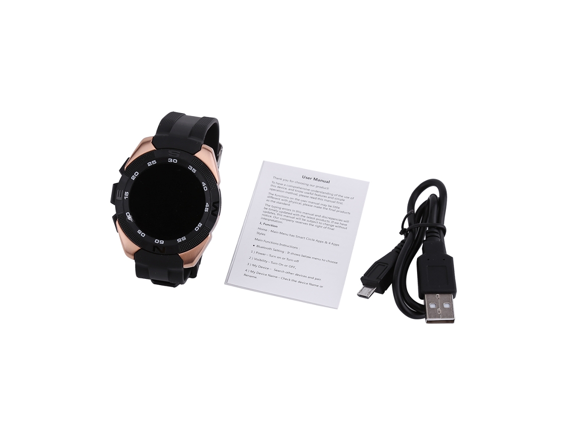 Smartwatch EOOCOO com Monitoramento de Frequência Cardíaca e Saúde