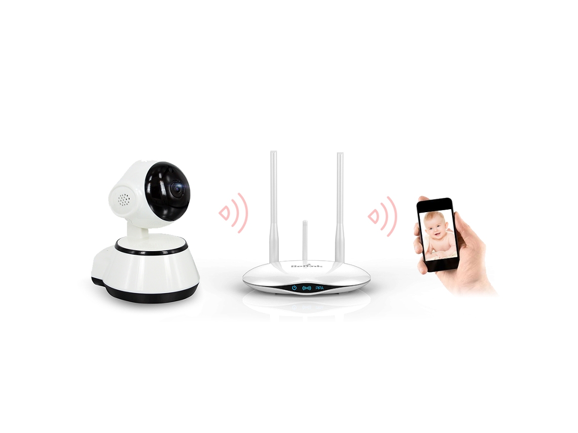 2026 câmera Ip Wifi para Bebê com Visão Noturna, Segurança Residencial e Vigilância Doméstica