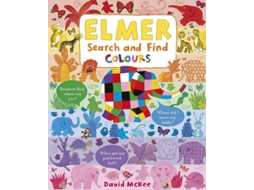 Livro Elmer Search Find Colours de David Mckee (Inglês - Capa Dura)
